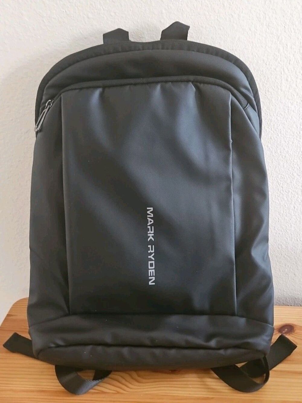 Mark Ryden Men's Slim Backpack Weather Resistant Business Laptop Bag Ergonomic